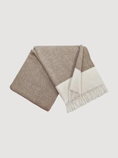 Wollen plaid Faro met kasjmier