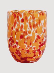Mondgeblazen glazen Messy, 2-delig