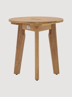 Ronde tuin bijzettafel Chania van acaciahout