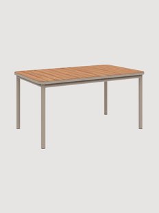 Tuintafel Kirra met teakhouten tafelblad