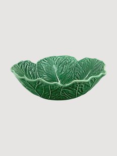 Handbeschilderde serveerschaal Cabbage