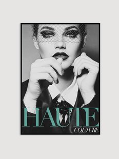 Ingelijste poster Couture 9