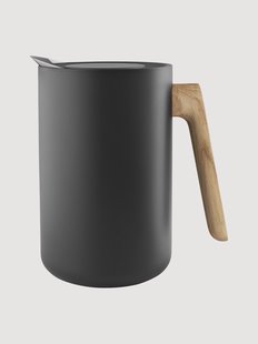 Thermoskan Nordic met eikenhouten handvat, 1 L