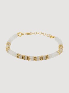 Goudkleurige armband Neo met maansteen