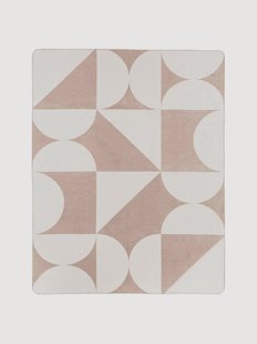 Plaid Tul met geometrisch patroon