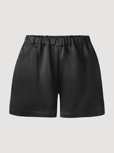 Hoge taille shorts Sunrise van moerbeizijde