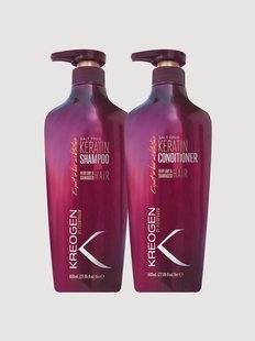 Shampoo en conditioner met keratine