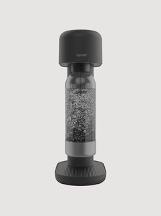 Waterbubbler Ruby met fles, 2-delig