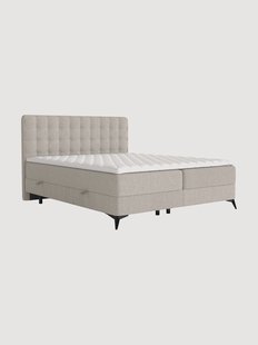 Handgemaakt divan bed Annakie met opbergruimte, H3