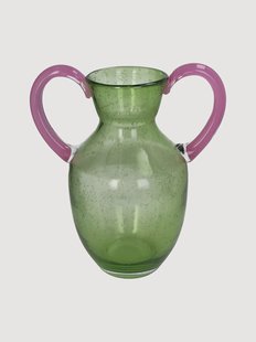 Glazen vaas Bloom, H 33 cm
