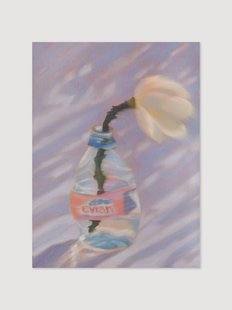 Digitale print Flower in a Bottle