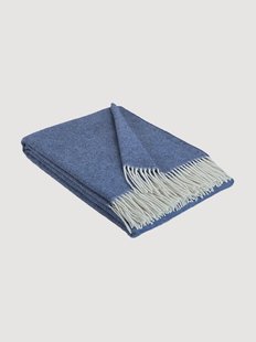 Wollen plaid Faro met kasjmier