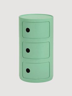 Design opbergmeubel Componibili, 3 elementen, H 59 cm