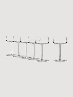 Champagneglazen Power, 6-delig