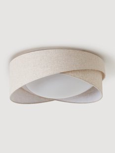 Plafondlamp Jela van stof