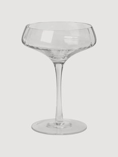 Set van 2 mondgeblazen cocktailglazen Sandvig