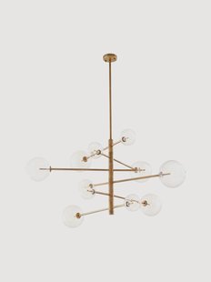 Handgemaakte hanglamp Argento