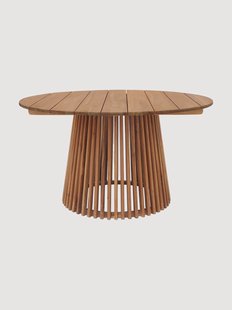 Ronde tuintafel Lorca van teakhout, &Oslash; 120 cm
