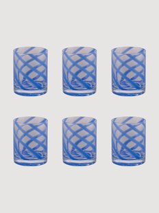 Glazen tumblers Vertigo, 6-delig