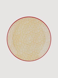 Porseleinen ontbijtborden Pattern, 6-delig