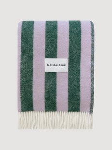 Plaid Candy Wrap van Nieuw-Zeelandse wol