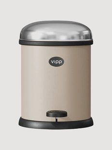 Badkamerafvalbak Vipp 12 met pedaalfunctie