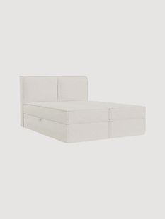 Handgemaakte divan bed Bergen met opbergruimte, H3