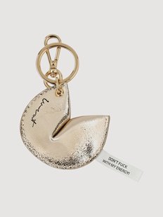 Leren sleutelhanger Cookie