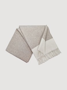 Wollen plaid Faro met kasjmier