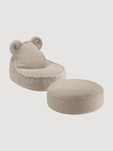 Kinderspeelzak Biscuit met vloerkussen, 2-delig
