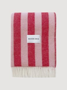 Plaid Candy Wrap van Nieuw-Zeelandse wol