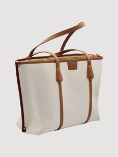Shopper Vanuatu met leren details