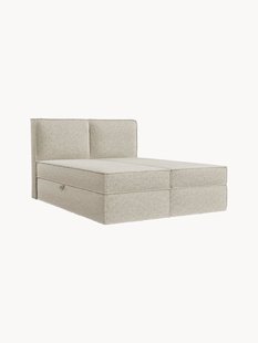 Handgemaakt boxspringbed Bergen met opbergruimte, H3