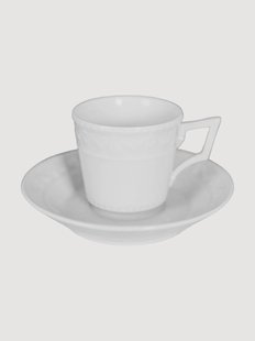 Espressokopjes Kurland met schoteltje, 2-delig