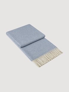 Wollen plaid Faro met kasjmier