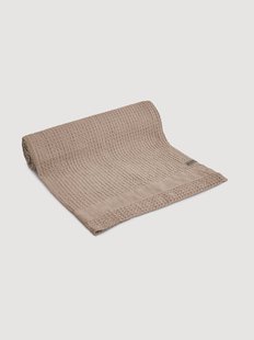 Handgemaakte strandlaken Milano Sole van honingraatkatoen