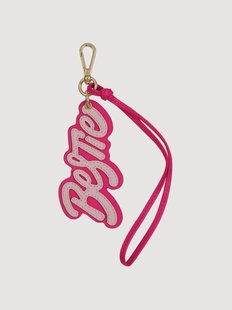 Leren sleutelhanger/hanger Bestie