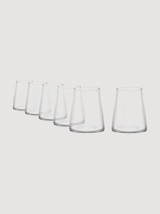 Witte wijnglazen Power, 6-delig