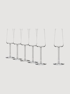 Champagneglazen Power, 6-delig