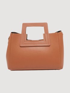 Handgemaakte leren handtas Jini