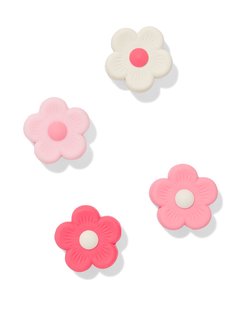 HEMA Kabelbeschermers bloemen - 4 stuks (multicolor)