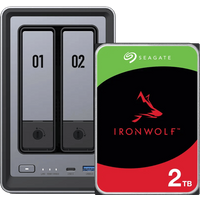 UGREEN NASync DXP2800 + Seagate Ironwolf 2TB