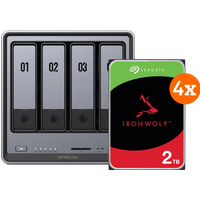 UGREEN NASync DXP4800 Plus + Seagate Ironwolf 2TB 4-Pack