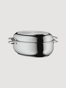 Braadpan Edvin met inductiedeksel
