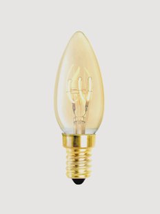 Dimbare E14 LED-peertjes, warmwit, 4-delig