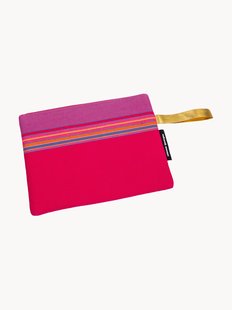 Handgemaakte katoenen strandclutch Grenadines