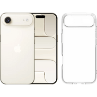 Apple iPhone Air 256GB Goud + BlueBuilt Protective Back Cover Transparant