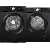 Wisberg WBWM1A4B9NB HygienicSteam + Wisberg WBDR1BB9NB SwiftDry