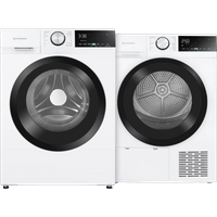 Wisberg WBWM1A4W9NB HygienicSteam + Wisberg WBDR1BW9NB SwiftDry