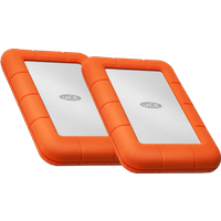 LaCie Rugged USB-C 4TB - Duo pack